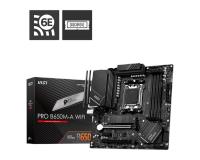MSI PRO B650M-A WIFI DDR5 6400(OC) HDMI DP M.2 MATX AM5 ANAKART - 1